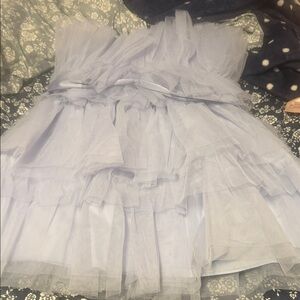Never worn  Light Lavender Tulle Layered Party Dress with Tags -